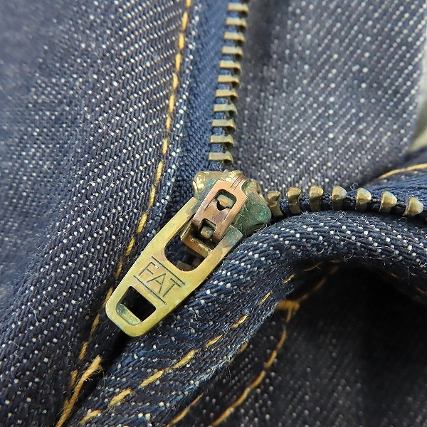 実際に弊社で買取させて頂いたFAT/エフエーティー  デニムパンツ F80 F31020-PN06-AB SKINNYの画像 4枚目