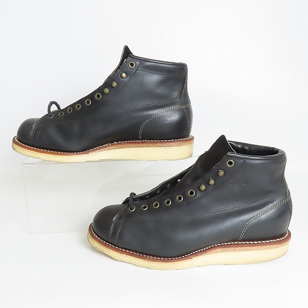 実際に弊社で買取させて頂いたCHIPPEWA/チペワ モンキーブーツ ブラック 91072/7.5EEの画像 3枚目