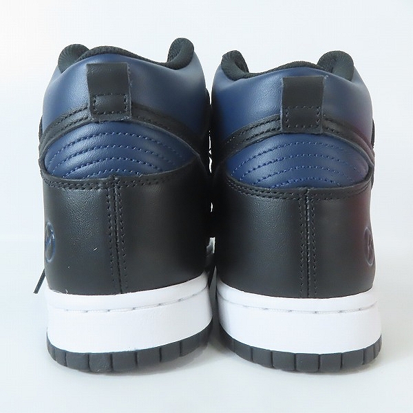 実際に弊社で買取させて頂いたNIKE×FRAGMENT DESIGN/ナイキ×フラグメントデザイン DUNK HI/ダンク ハイ ミッドナイトネイビー DJ0383-400/28.0の画像 1枚目