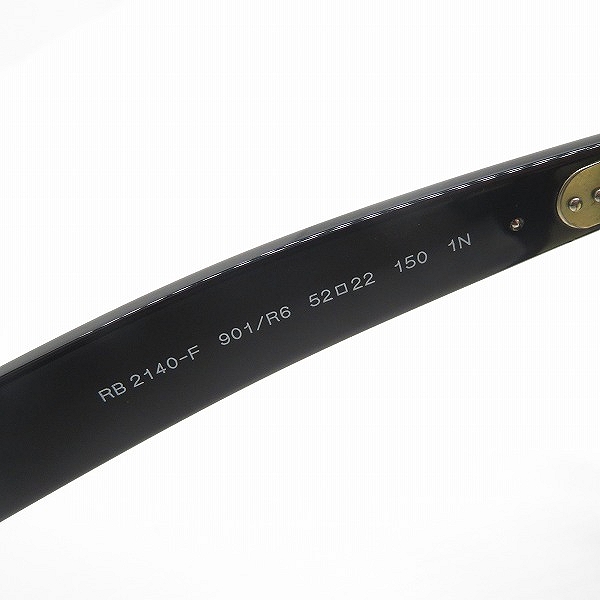 実際に弊社で買取させて頂いたRay-Ban/レイバン WAYFARER/ウェイファーラー サングラス RB2140-F 901の画像 6枚目