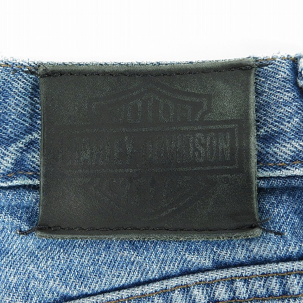 実際に弊社で買取させて頂いたHARLEY DAVIDSON/ハーレーダビッドソン メキシコ製 デニムパンツ/36×36の画像 2枚目