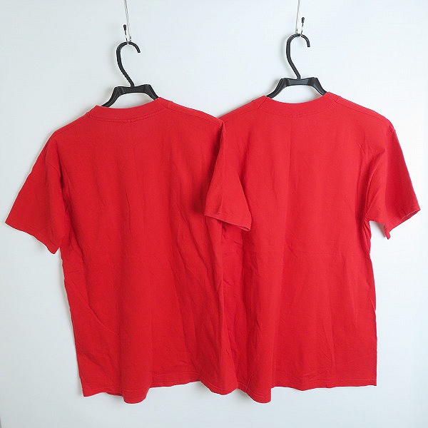 実際に弊社で買取させて頂いたLUNA SEA/ルナシー LUNACY バンドTシャツ レッド 2点セットの画像 1枚目