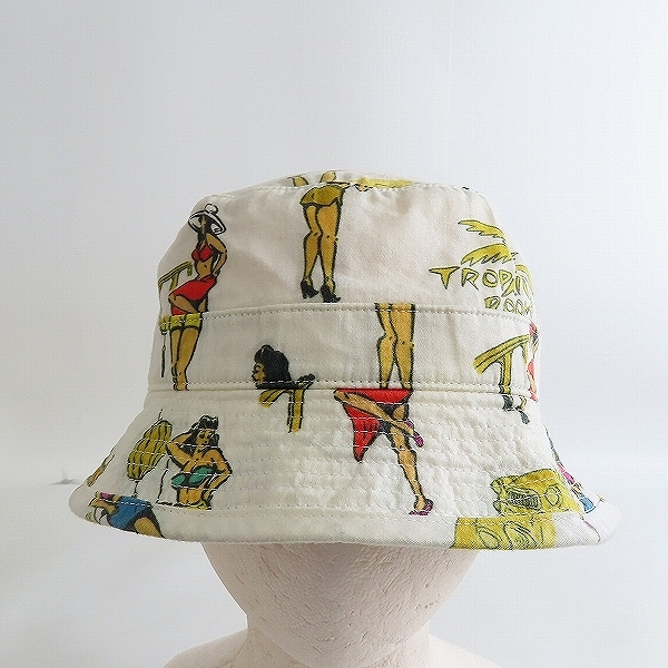 実際に弊社で買取させて頂いたWTAPS/ダブルタップス 20SS 総柄 バケット ハットの画像 1枚目