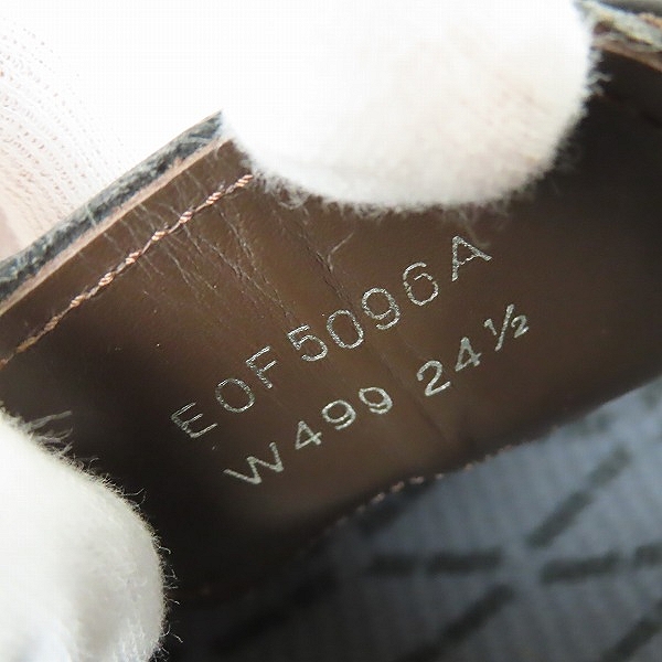 実際に弊社で買取させて頂いたREGAL/リーガル Uチップ  レザーシューズ W499BE/24.5の画像 5枚目