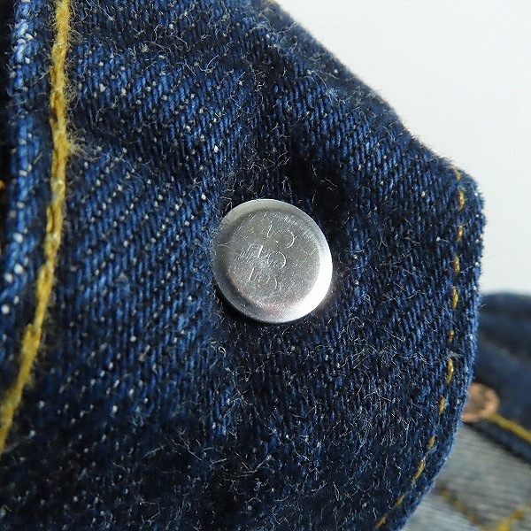 実際に弊社で買取させて頂いたLevi's/リーバイス 201XX 刻印555/バレンシア工場製 復刻 ビッグE デニムパンツ/ジーンズ 201-0003/W34L36の画像 9枚目