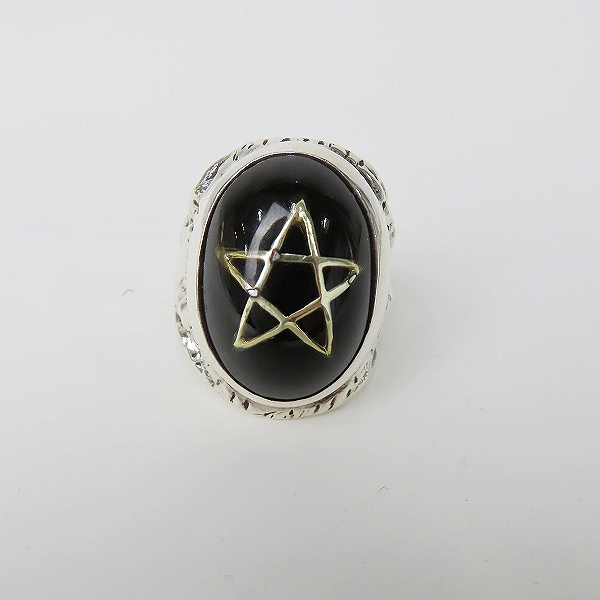 実際に弊社で買取させて頂いたALEX STREETER/アレックスストリーター エンジェルハートリング 大阪ブラック ALR523/15.5号の画像 1枚目