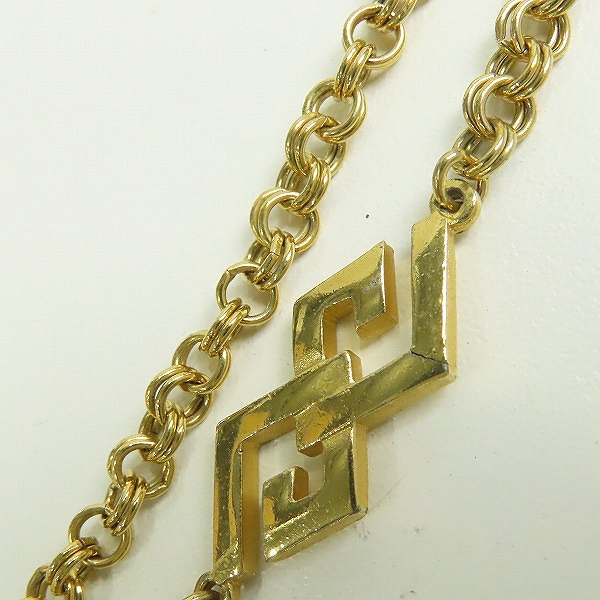 実際に弊社で買取させて頂いたGIVENCHY/ジバンシィ ロゴ リンクチェーンネックレス の画像 1枚目