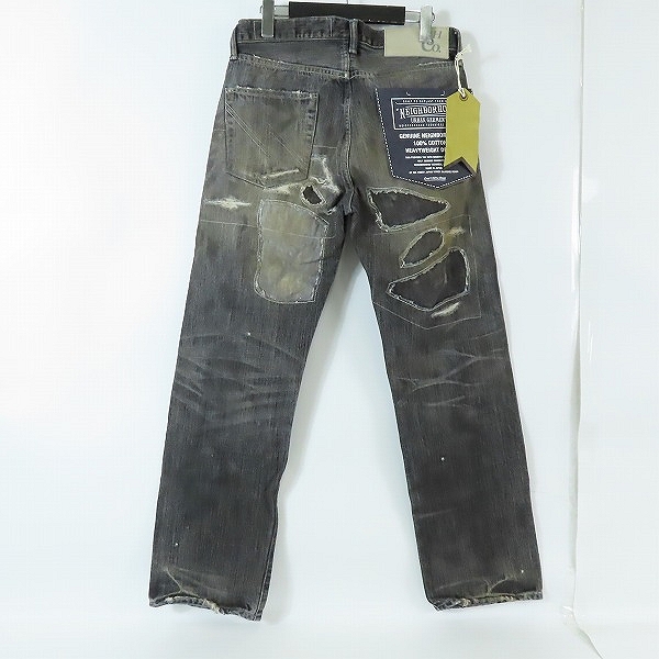 実際に弊社で買取させて頂いた【未使用】NEIGHBORHOOD/ネイバーフッド SAVAGE.MID/ 14OZ-PT サベージデニムパンツ 141DCNH-PTM19/Sの画像 1枚目