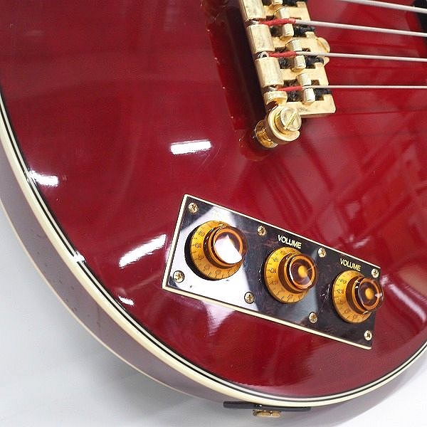 実際に弊社で買取させて頂いた★Epiphone/エピフォン Allen Woody Rumblekat Bass アレン・ウッディ シグネチャーモデル 4弦エレキベース ケース付の画像 6枚目