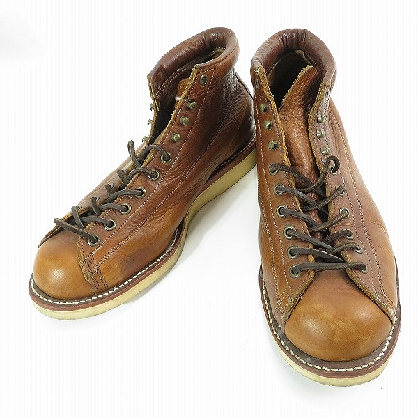実際に弊社で買取させて頂いたCHIPPEWA/チペワ  5 INCH LACE TO BOOTS/5インチ レーストゥ モンキーブーツ 91074/9.5EE