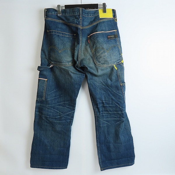 実際に弊社で買取させて頂いたLevi's×FENOM/リーバイス×フェノム フラグメントデザイン デニムパンツ FMWKL-0002/W34L32の画像 1枚目