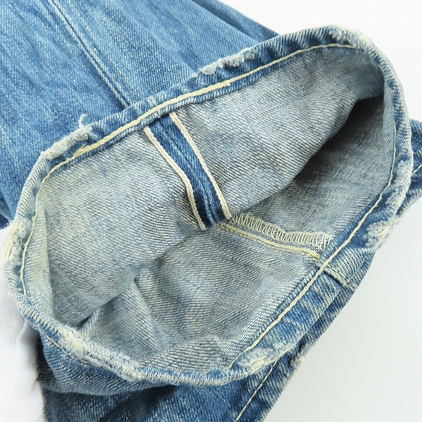 実際に弊社で買取させて頂いたLevi's Vintage Clothing/LVC/ リーバイスビンテージクロージング デニムパンツ55501-0024/34の画像 9枚目
