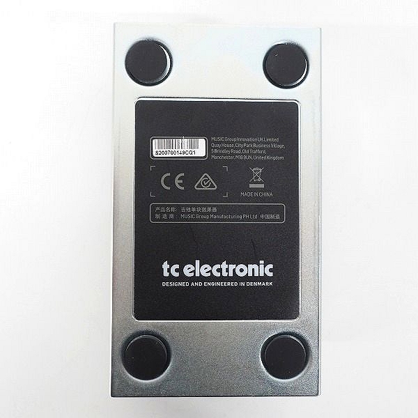 実際に弊社で買取させて頂いた【美品】TC ELECTRONIC/ティーシーエレクトロニック CRESCENDO AUTO SWELL オートスウェル エフェクター/動作確認済の画像 5枚目