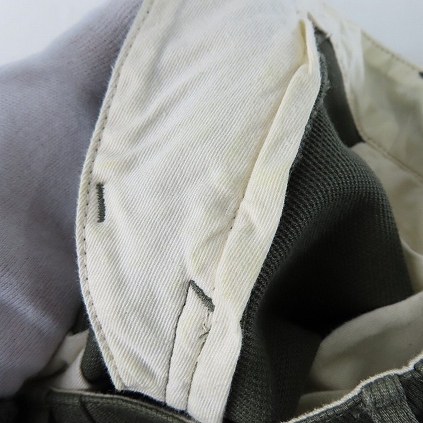 実際に弊社で買取させて頂いたNIGOLD by UNITED ARROWS/ニゴールド ユナイテッドアローズ ヘビーコットンジャケット/パンツ セットアップ カーキ系/Mの画像 7枚目