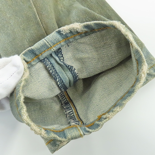 実際に弊社で買取させて頂いた【JPタグ】Dior HOMME/ディオールオム デニムパンツ 4EH1018688/28の画像 9枚目