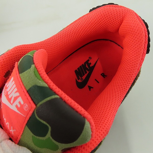 実際に弊社で買取させて頂いたNIKE×atmos/ナイキ×アトモス AIR MAX 90 DUCK CAMO エアマックス90 ダックカモ CW6024-600/26の画像 4枚目