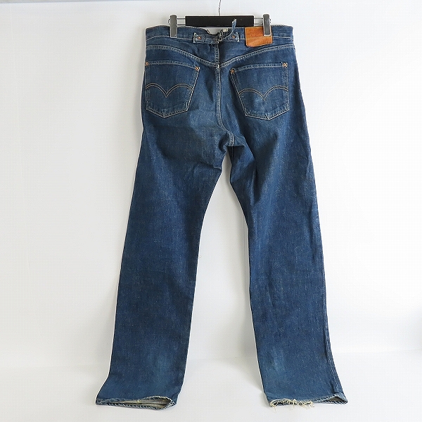 実際に弊社で買取させて頂いたLEVI'S/リーバイス S702XX 刻印J22 日本製  シンチバック ボタンフライ デニムパンツ/W36L36の画像 1枚目