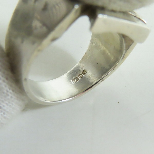 実際に弊社で買取させて頂いたCRAZY PIG/クレイジーピッグ クロス リング/指輪 17号の画像 5枚目