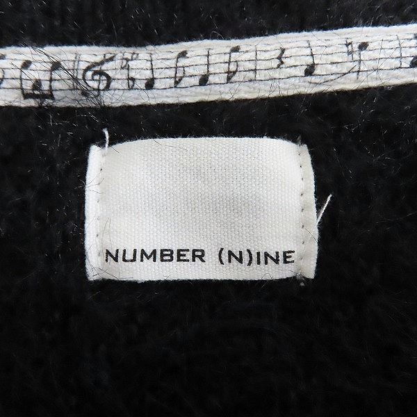 実際に弊社で買取させて頂いたNUMBER(N)INE/ナンバーナイン フェザーファー ヤーンニット セーター 819530035/2の画像 2枚目