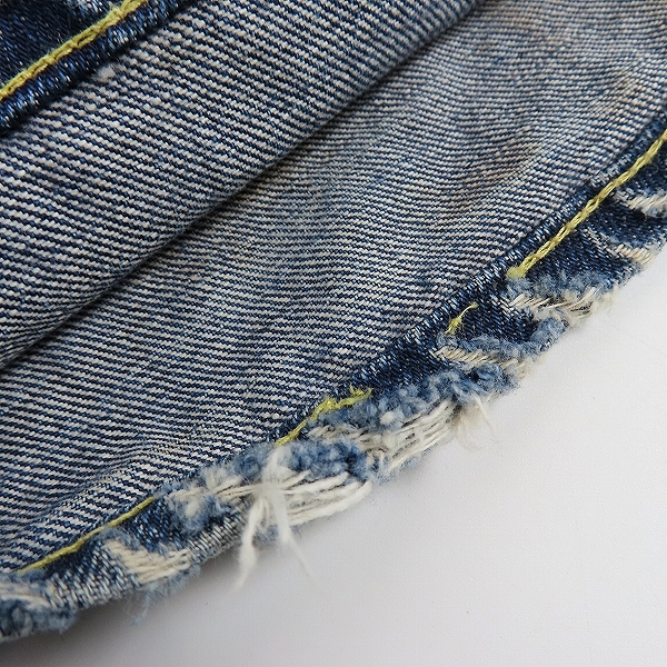 実際に弊社で買取させて頂いたLevi's/リーバイス 60s 刻印8 501 BIGE ビッグE デニムパンツ の画像 7枚目