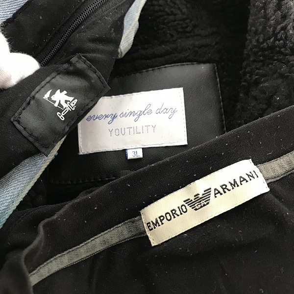 実際に弊社で買取させて頂いた【おまとめ】EMPORIO ARMANI/エンポリオアルマーニ GOTCHA/ガッチャ 他 バッグ/長袖Tシャツ/ジャケット 等の画像 1枚目