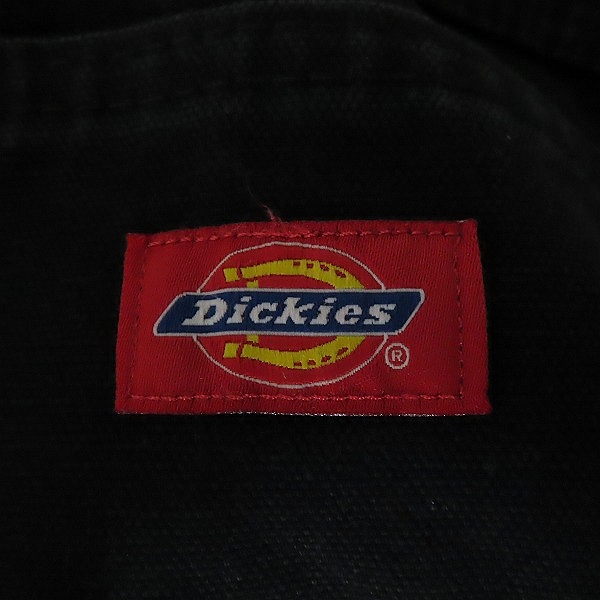 実際に弊社で買取させて頂いたDickies/ディッキーズ ダック地 ワークパンツ ブラック /32の画像 2枚目