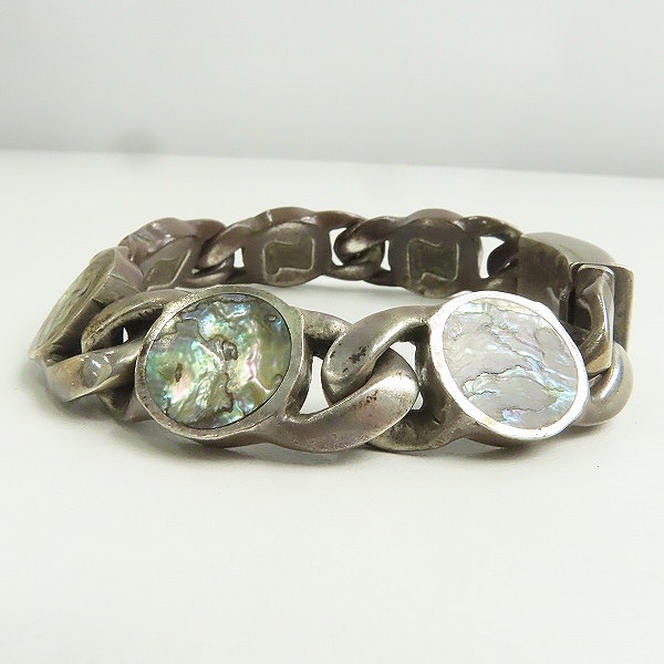 実際に弊社で買取させて頂いたSTANLEY GUESS/スタンリーゲス ラウンドシェルブレスレットの画像 2枚目