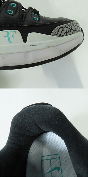 実際に弊社で買取させて頂いたNIKE×ATMOS/ナイキ×アトモス ZOOM VAPOR TOUR AJ3 ELEPHANT ズーム ヴェイパー ツアー AJ3 エレファント 709998-031 28.0の画像 7枚目