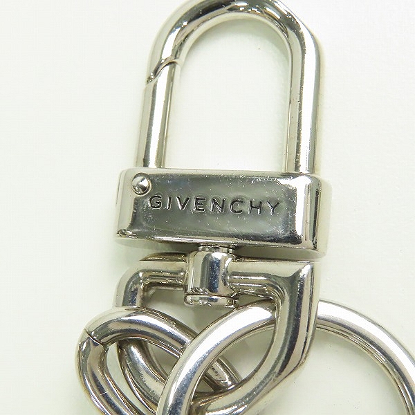実際に弊社で買取させて頂いたGIVENCHY/ジバンシィ ロゴ キーリングの画像 5枚目