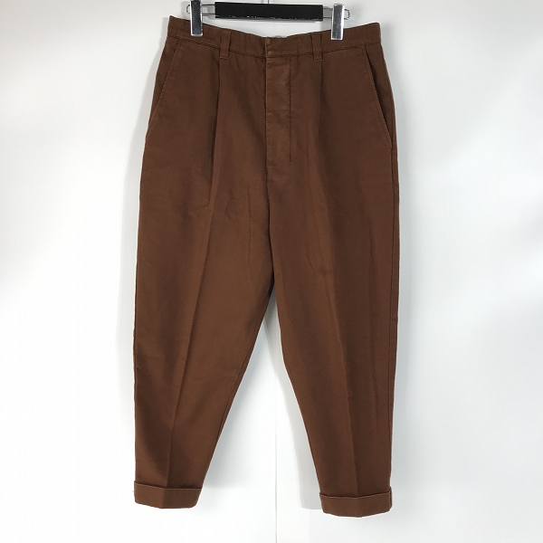 実際に弊社で買取させて頂いたAMI Alexandre Mattiussi/アミ アレクサンドラ マティッシ  19-20AW/OVERSIZE CARROT FIT TROUSERS/NVY/ボトム/H19T617.248/S