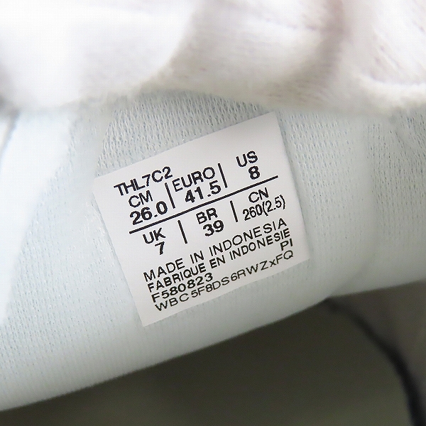 実際に弊社で買取させて頂いた【未使用】Onitsuka Tiger/オニツカタイガー スニーカー MEXICO 66/メキシコ 66 MEXICO 66/THL7C2-9399/26の画像 5枚目