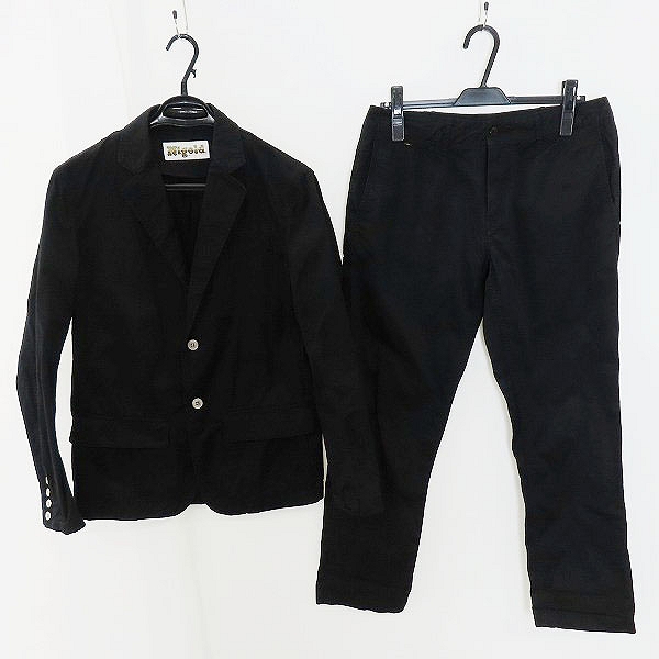 実際に弊社で買取させて頂いたNIGOLD by UNITED ARROWS/ニゴールド ユナイテッドアローズ テーラードジャケット/パンツ セットアップ ブラック/M
