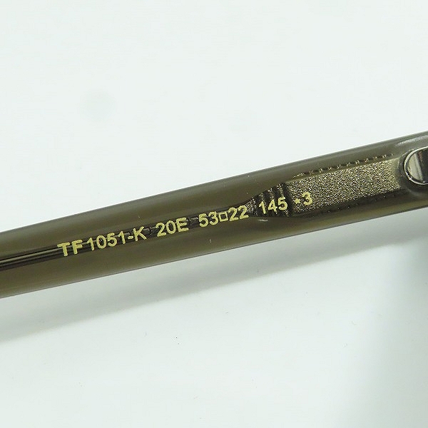 実際に弊社で買取させて頂いたTOM FORD/トムフォード アジア企画 サングラス/アイウェア TF1051-K 20Eの画像 7枚目