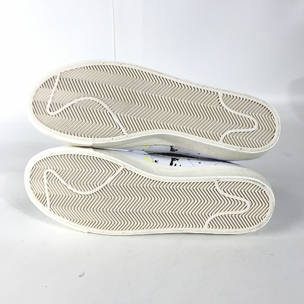 実際に弊社で買取させて頂いたNIKE/ナイキ BLAZER MID 77 VINTAGE/ブレーザー ミッド 77 ビンテージ White/Black/Sail DC7331-100/27の画像 2枚目