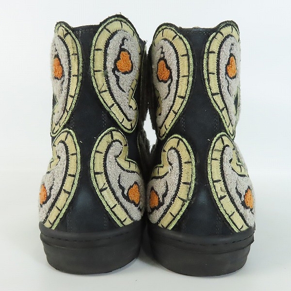 実際に弊社で買取させて頂いたMARC JACOBS/マークジェイコブス ペイズリーデザイン ハイカット スニーカー 9の画像 1枚目