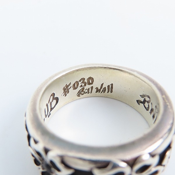 実際に弊社で買取させて頂いたBWL/ビルウォールレザー One-of-a-Kind Club リング 21-22号の画像 7枚目