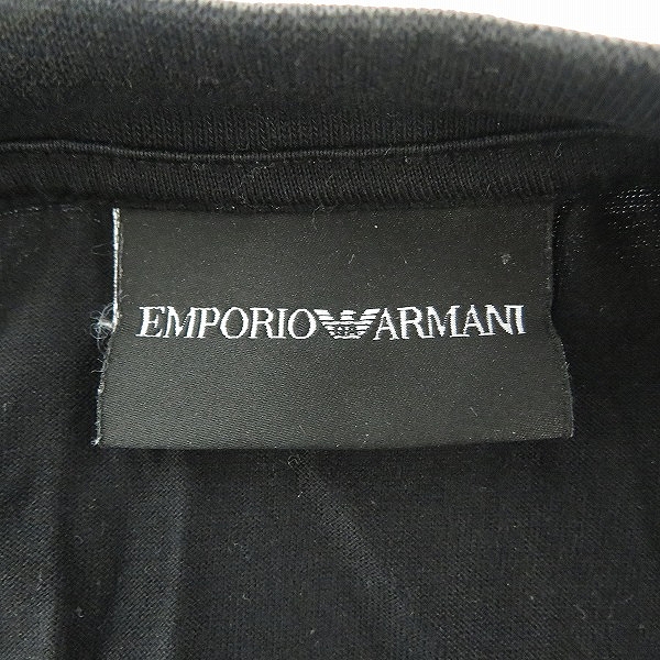 実際に弊社で買取させて頂いたEMPORIO ARMANI/エンポリオアルマーニ ロゴ刺繍半袖Tシャツ 3H1TN4 1JCQZ/Lの画像 2枚目