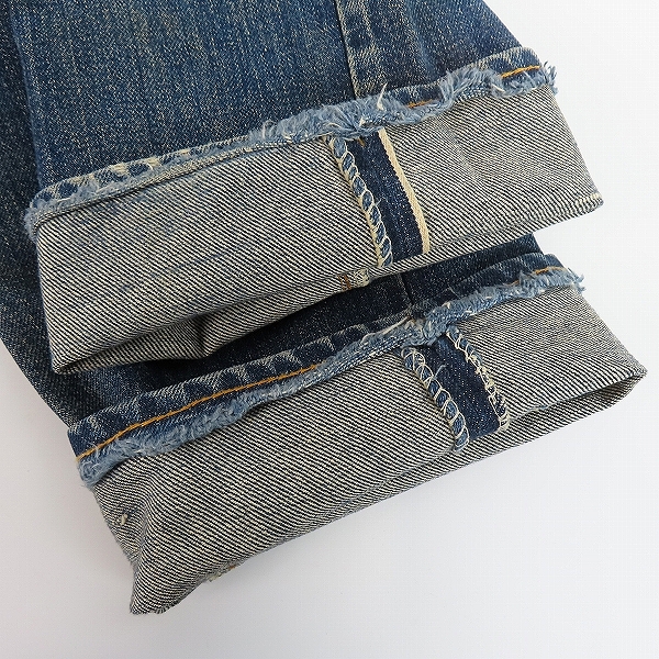 実際に弊社で買取させて頂いたLevis/リーバイス 刻印4/ビッグE デニムパンツ/TALONタロンジップ ヴィンテージの画像 8枚目