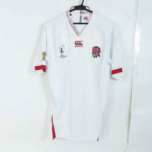 実際に弊社で買取させて頂いたCANTERBURY/カンタベリー 2019年 ラグビーワールドカップ イングランド代表 ラグビージャージ VWR39002/M