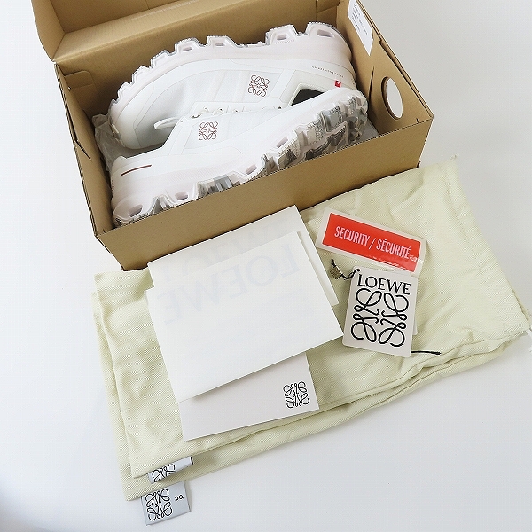 実際に弊社で買取させて頂いたLOEWE×ON/ロエベ×オン CLOUDVENTURE/クラウドベンチャー スニーカー L929282X09/25の画像 8枚目