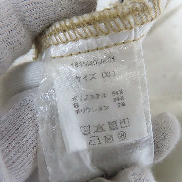 実際に弊社で買取させて頂いたREMI RELIEF×Dickies/レミレリーフ×ディッキーズ 裾ジップ チノパンツ 181M40UK01 XLの画像 4枚目