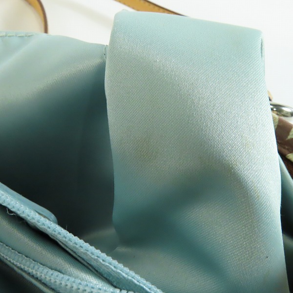 実際に弊社で買取させて頂いたCOACH/コーチ オプアート コーテッド キャンバス リアトート 2WAY ハンドバッグ/ショルダーバッグの画像 6枚目