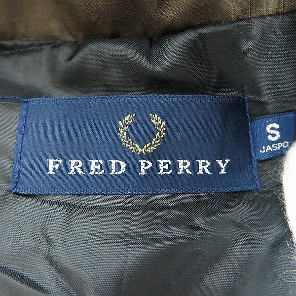 実際に弊社で買取させて頂いたFRED PERRY/フレッドペリー ダウンジャケット FPJ640/Sの画像 2枚目
