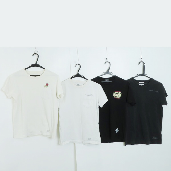 実際に弊社で買取させて頂いたTHE CRIMIE/クライミー 半袖Tシャツ 胸ポケット/CHANGE AND UNCHANGED等 4点セット