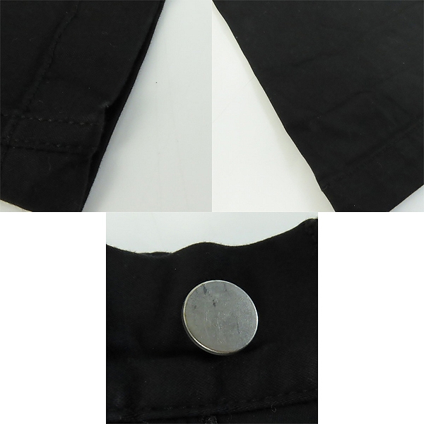 実際に弊社で買取させて頂いた【未使用】WJK black/ダブルジェーケーブラック STUDIOUS 別注ストレッチサテンカーブスキニーパンツ 118140210/2の画像 7枚目