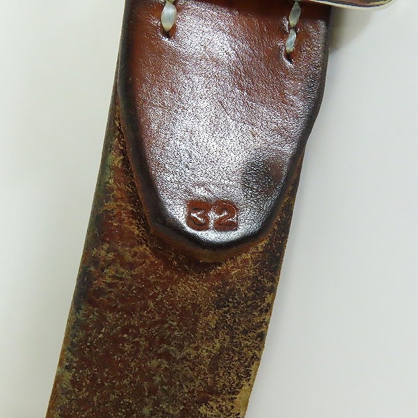 実際に弊社で買取させて頂いたTHE FLAT HEAD/フラットヘッド スタッズレザーベルトの画像 4枚目