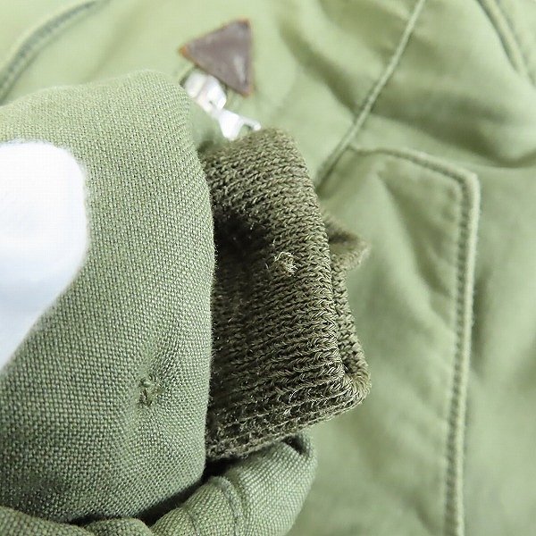 実際に弊社で買取させて頂いたWTAPS/ダブルタップス 14AW SNEAK M-65 ミリタリー ジャケット 142GWDT-JKM01S/1の画像 6枚目