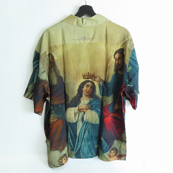 実際に弊社で買取させて頂いた【未使用】COOTIE PRODUCTIONS/クーティ プロダクションズ Aloha blossom/アロハブロッサム コラボ シャツ アロハシャツ/46の画像 1枚目