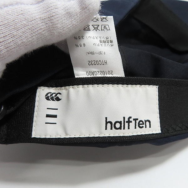実際に弊社で買取させて頂いたNONNATIVE /ノンネイティブ Canterbury/カンタベリー halfTen/ハーフテン コラボ キャップ の画像 5枚目