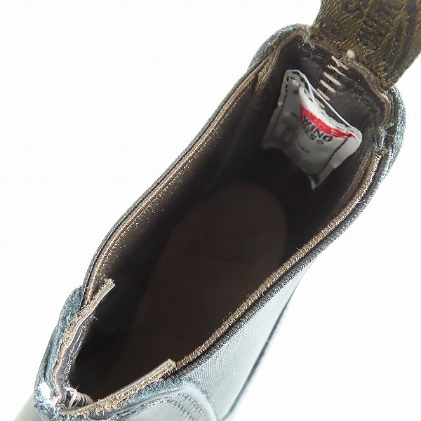 実際に弊社で買取させて頂いたREDWING/レッドウィング  Classic Chelsea/クラシックチェルシー ブラックハーネス 3194/US8の画像 4枚目